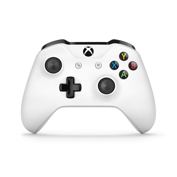 MICROSOFT Wireless Controller Bt Wht Gamepad (White, For Xbox One)