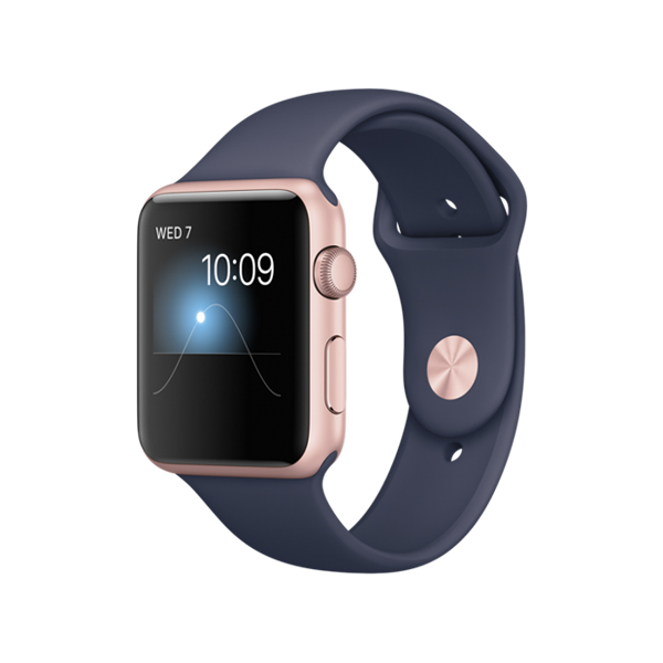Apple Watch Series 11 GPS 42mm Jet Black Aluminium Case with Black Sport Band - S/M Strap Size (Bands fits 130-180mm wrists)